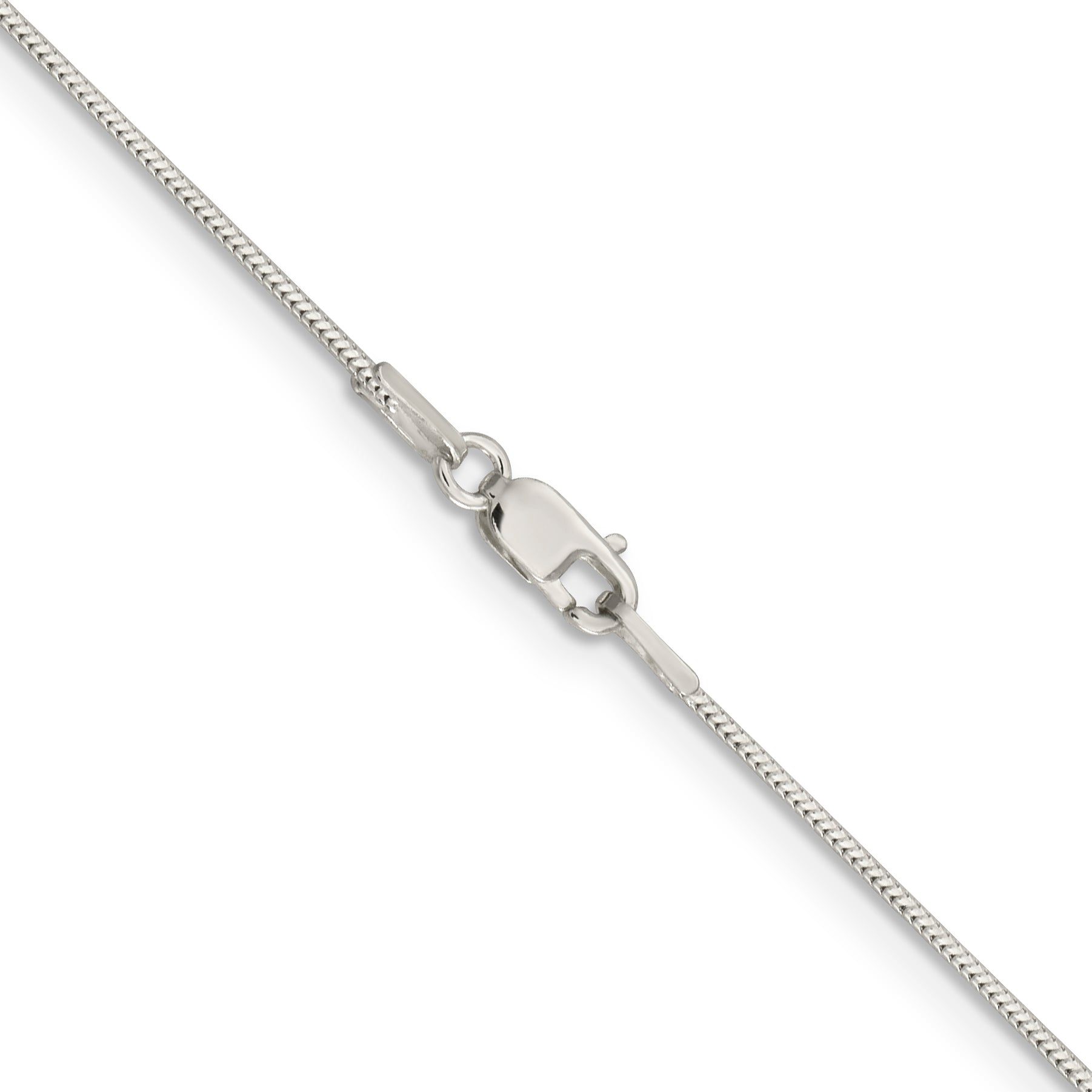 Sterling Silver Snake Chain Necklace 1mm