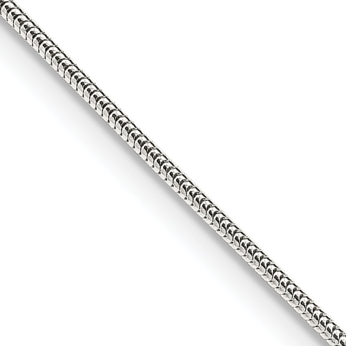 Sterling Silver Snake Chain Necklace 1mm