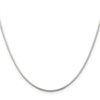 Sterling Silver Snake Chain Necklace 1.2mm