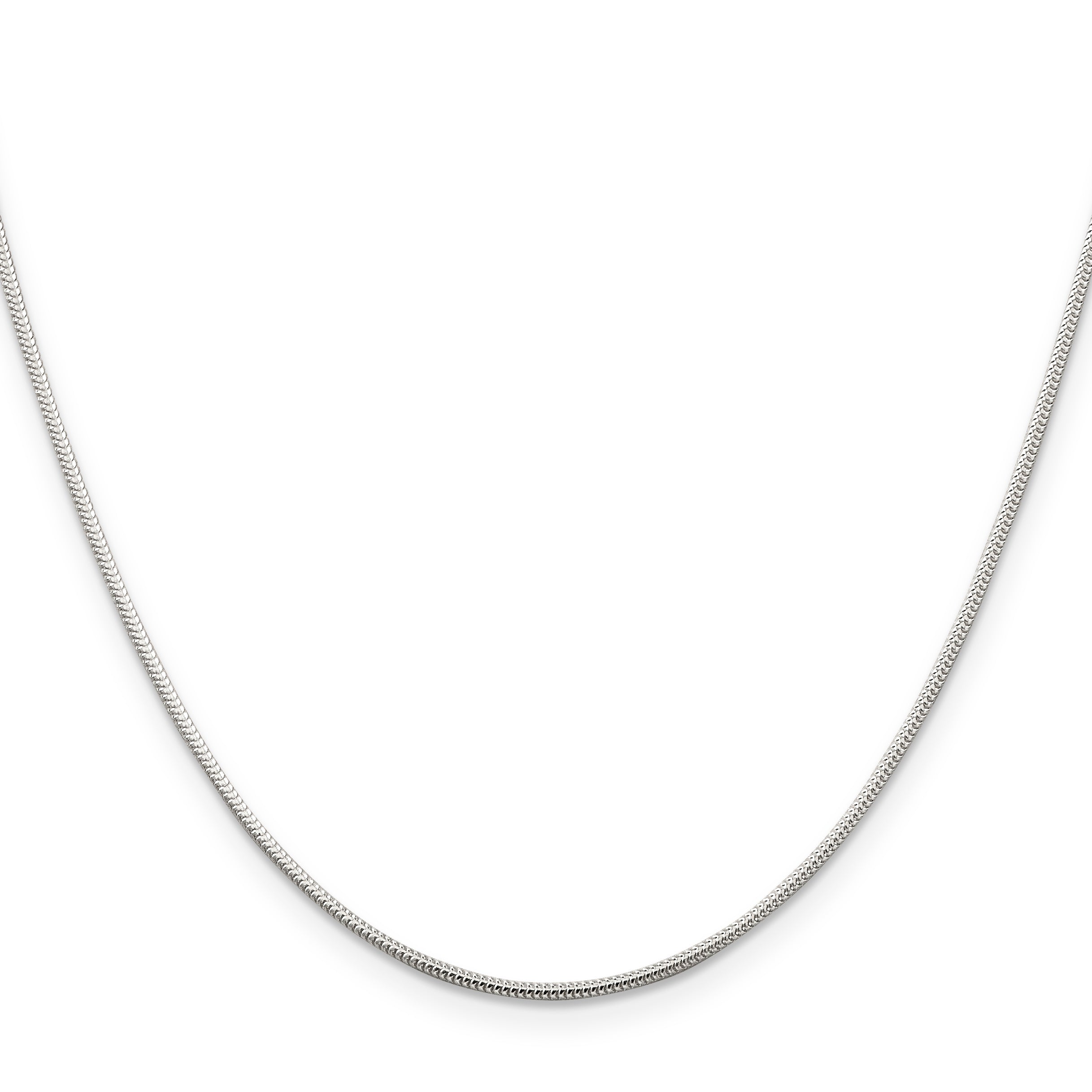 Sterling Silver Snake Chain Necklace 1.2mm