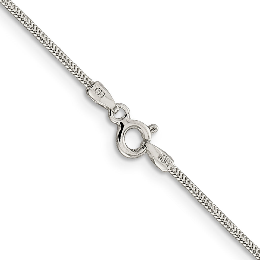 Sterling Silver Snake Chain Necklace 1.2mm