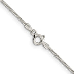 Sterling Silver Snake Chain Necklace 1.2mm