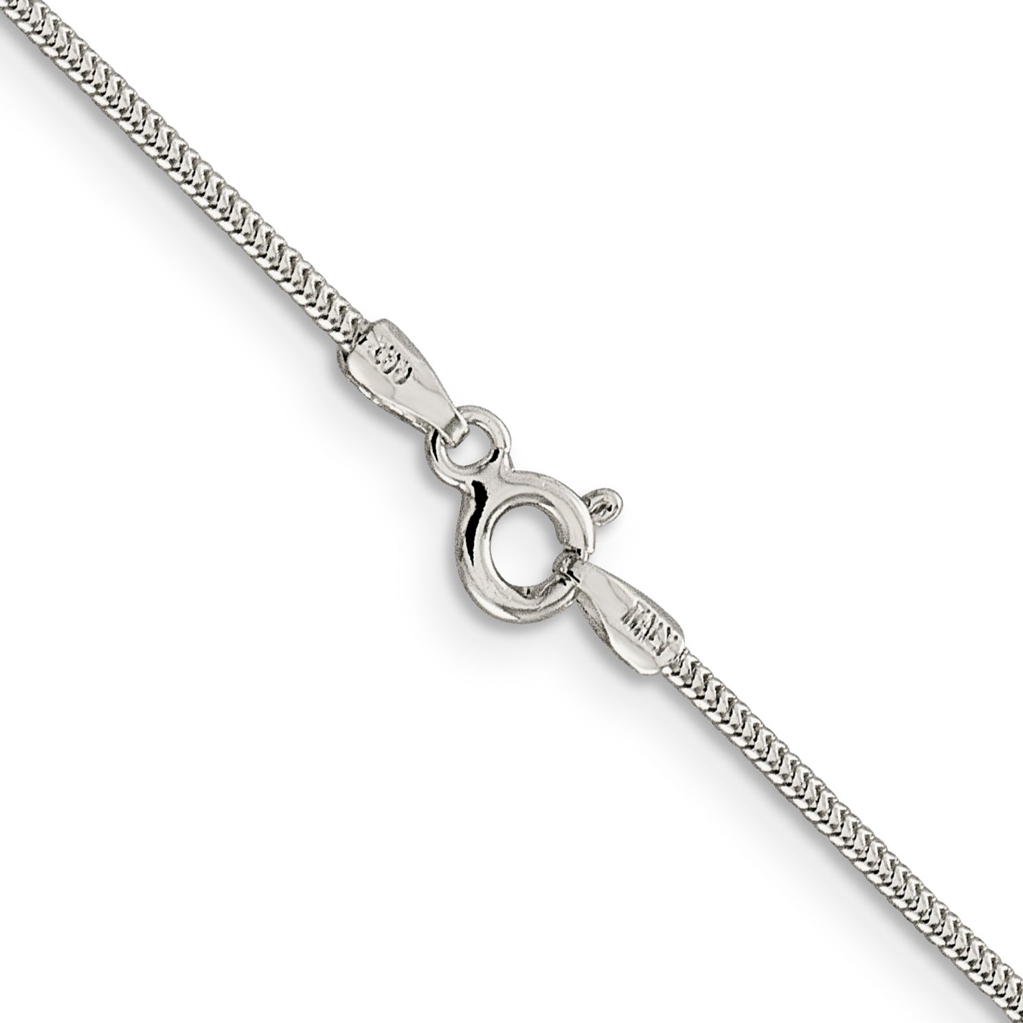 Sterling Silver Snake Chain Necklace 1.2mm