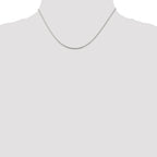 Sterling Silver 1.2mm Round Snake Chain