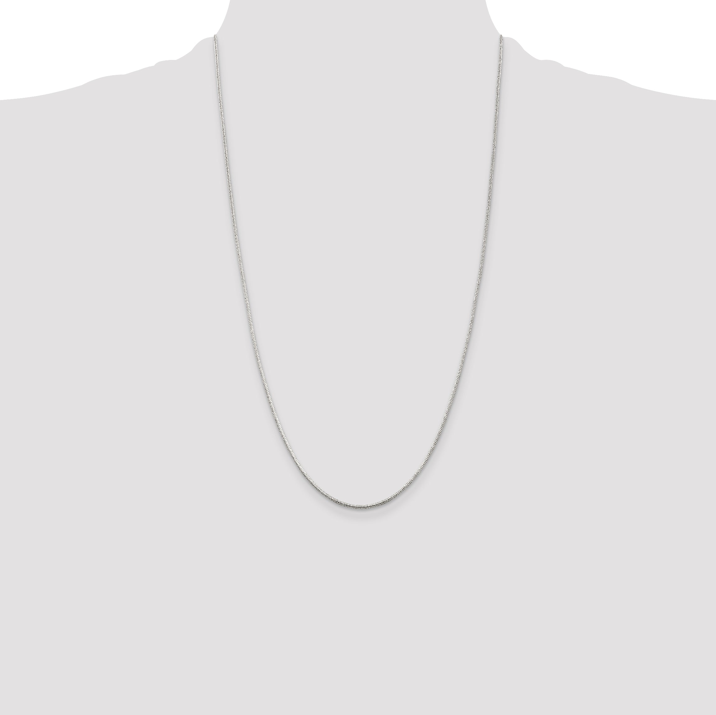 Sterling Silver Snake Chain Necklace 1.2mm