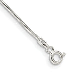 Snake Chain in Sterling Silver, 1.2mm, 7 Inch - Sophia Jewelers