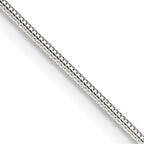 Sterling Silver Snake Chain Necklace 1.2mm