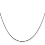 Sterling Silver 1.5mm Round Snake Chain