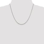Sterling Silver Snake Chain Necklace 1.5mm