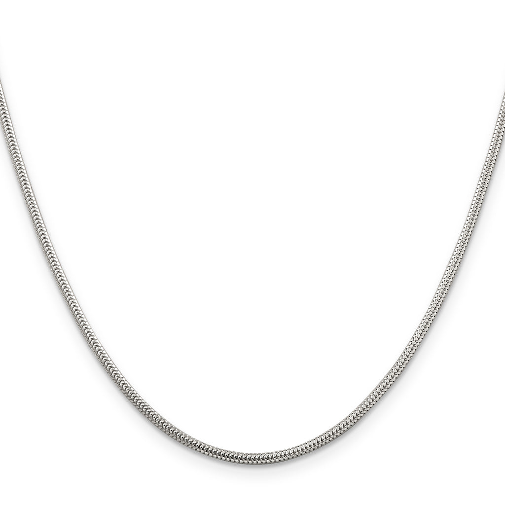 Sterling Silver Snake Chain Necklace 1.6mm