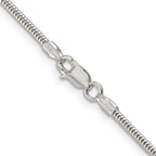 Sterling Silver Snake Chain Necklace 1.6mm