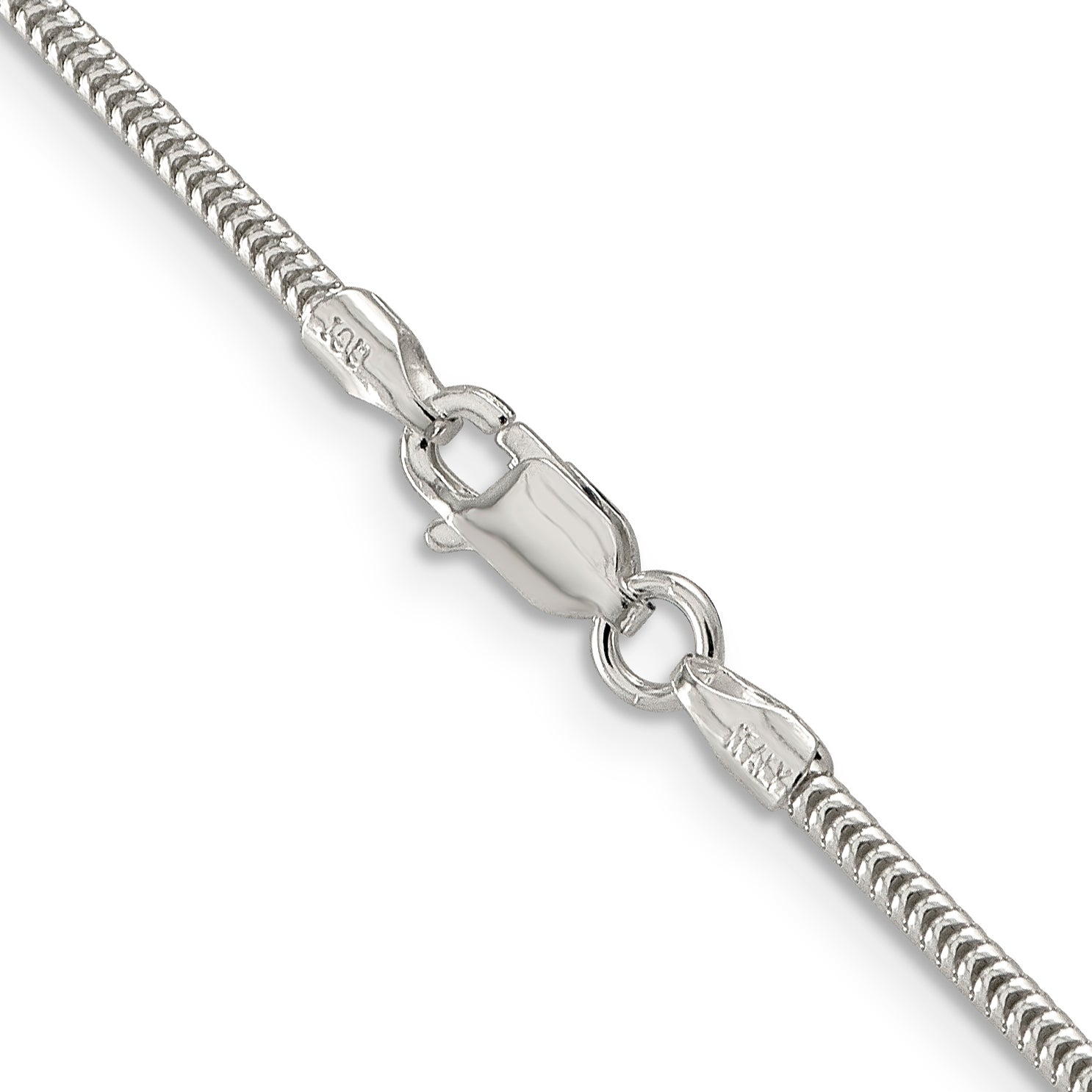 Sterling Silver Snake Chain Necklace 1.6mm