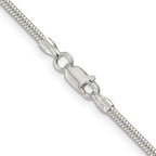 Sterling Silver Snake Chain Necklace 2mm