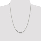 Sterling Silver 2mm Round Snake Chain