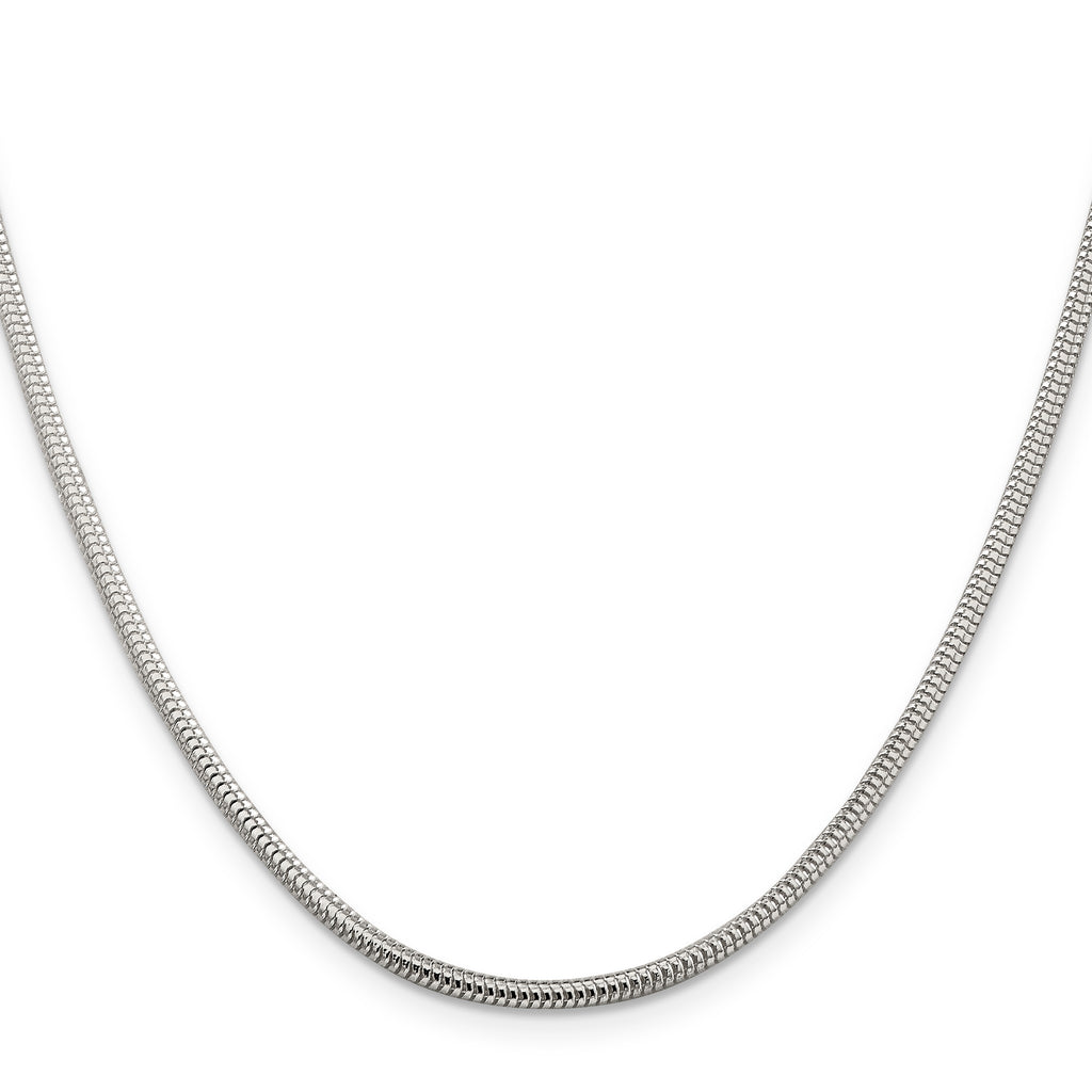 Sterling Silver Snake Chain Necklace 2.5mm