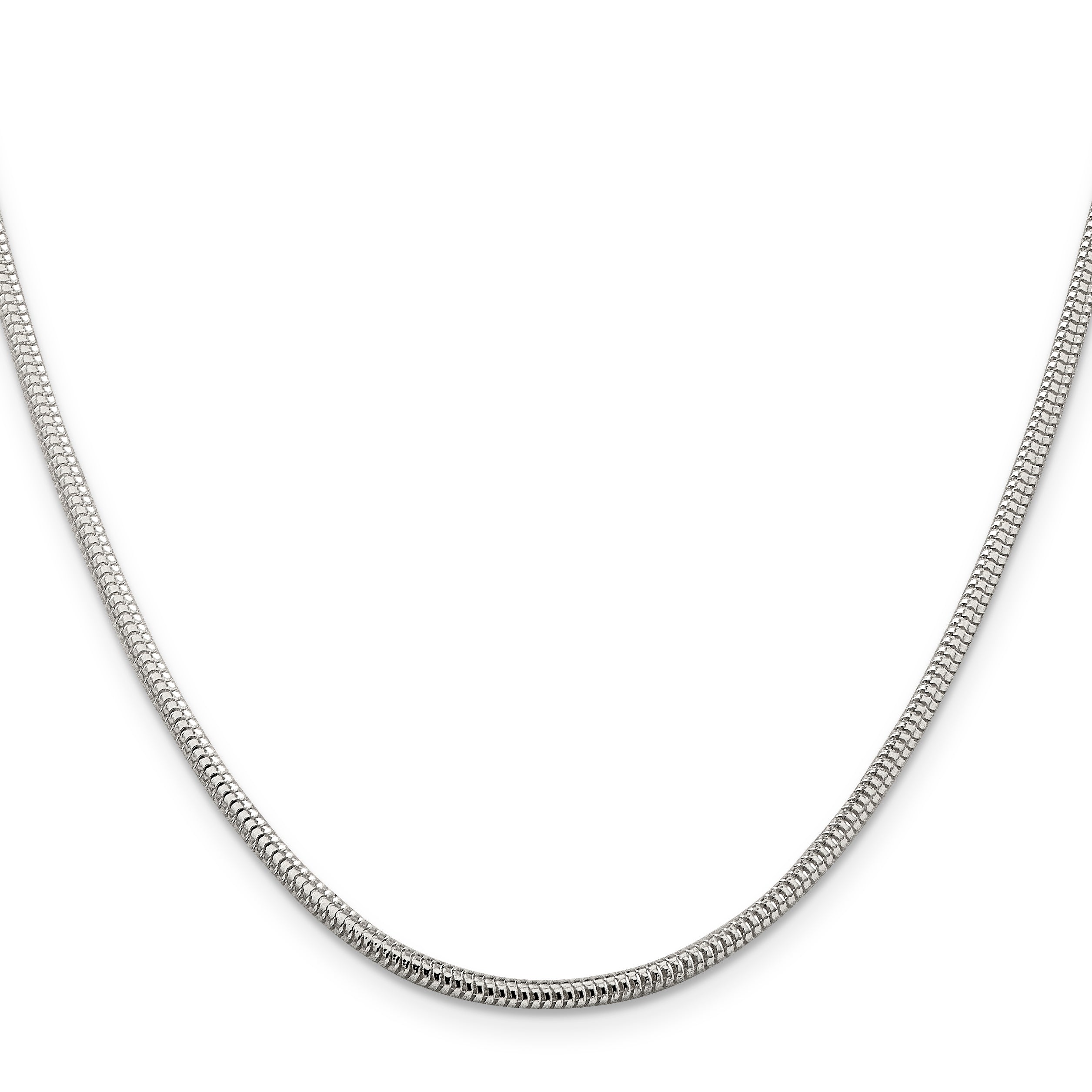 Sterling Silver Snake Chain Necklace 2.5mm