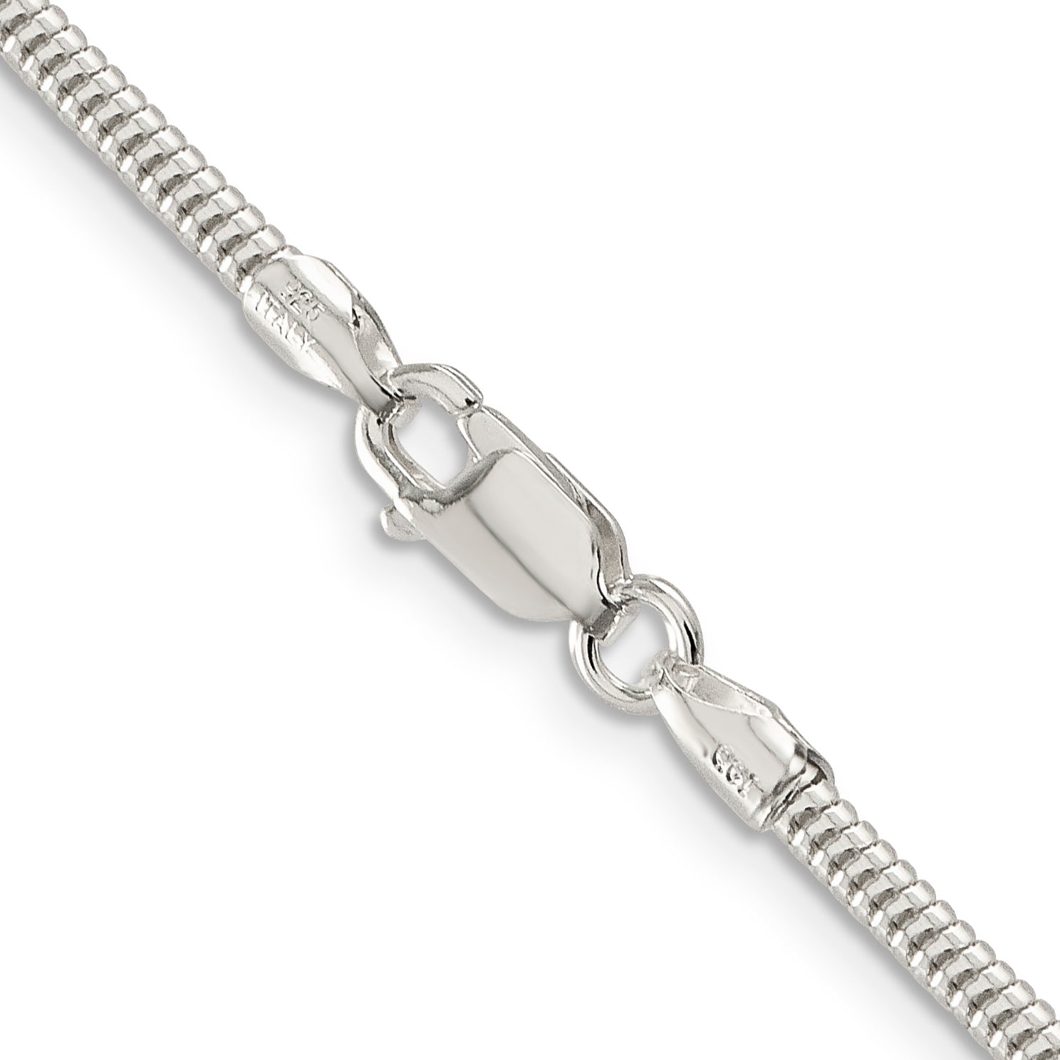 Sterling Silver 2.5mm Round Snake Chain Secondary image