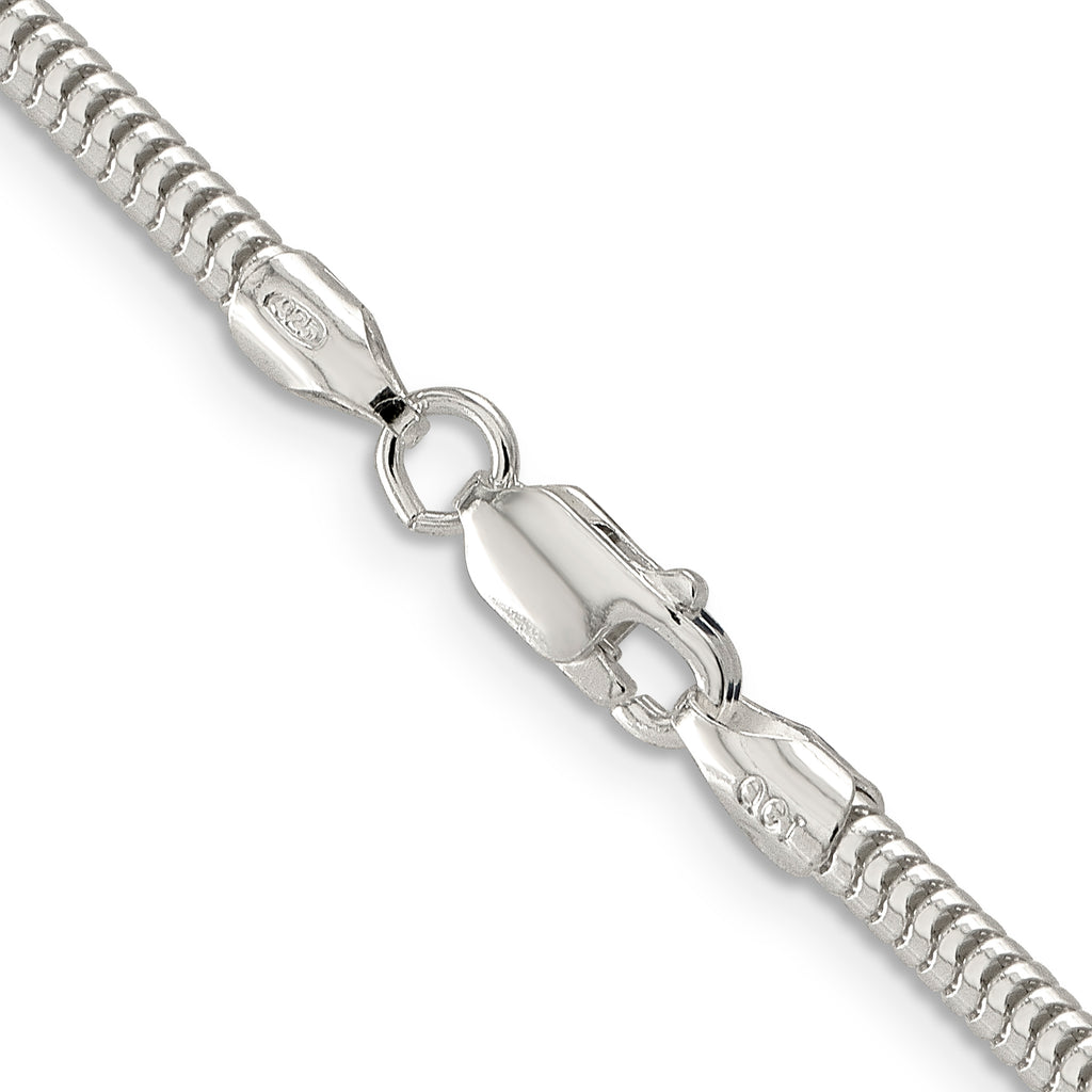 Sterling Silver Snake Chain Necklace 3mm