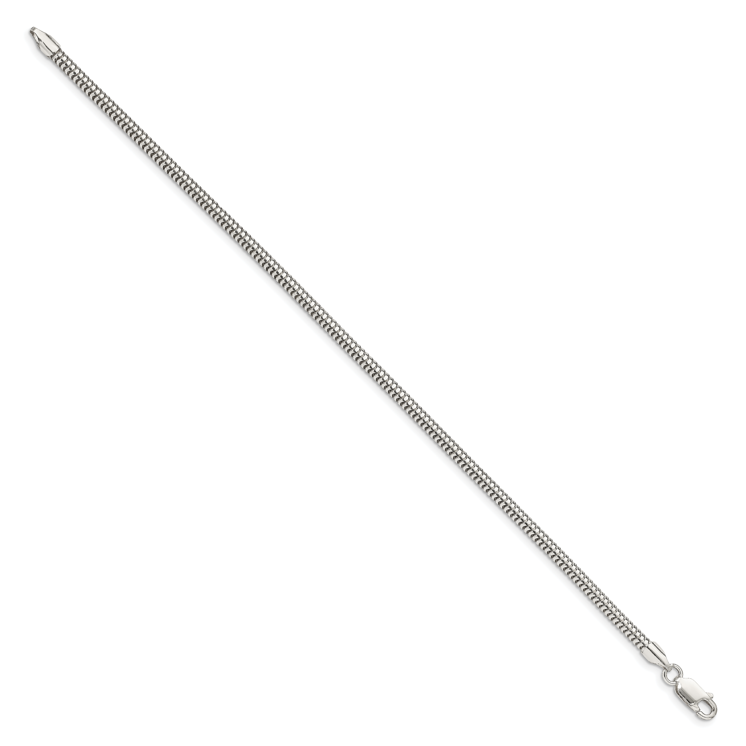 Sterling Silver 3mm Round Snake Chain Secondary image