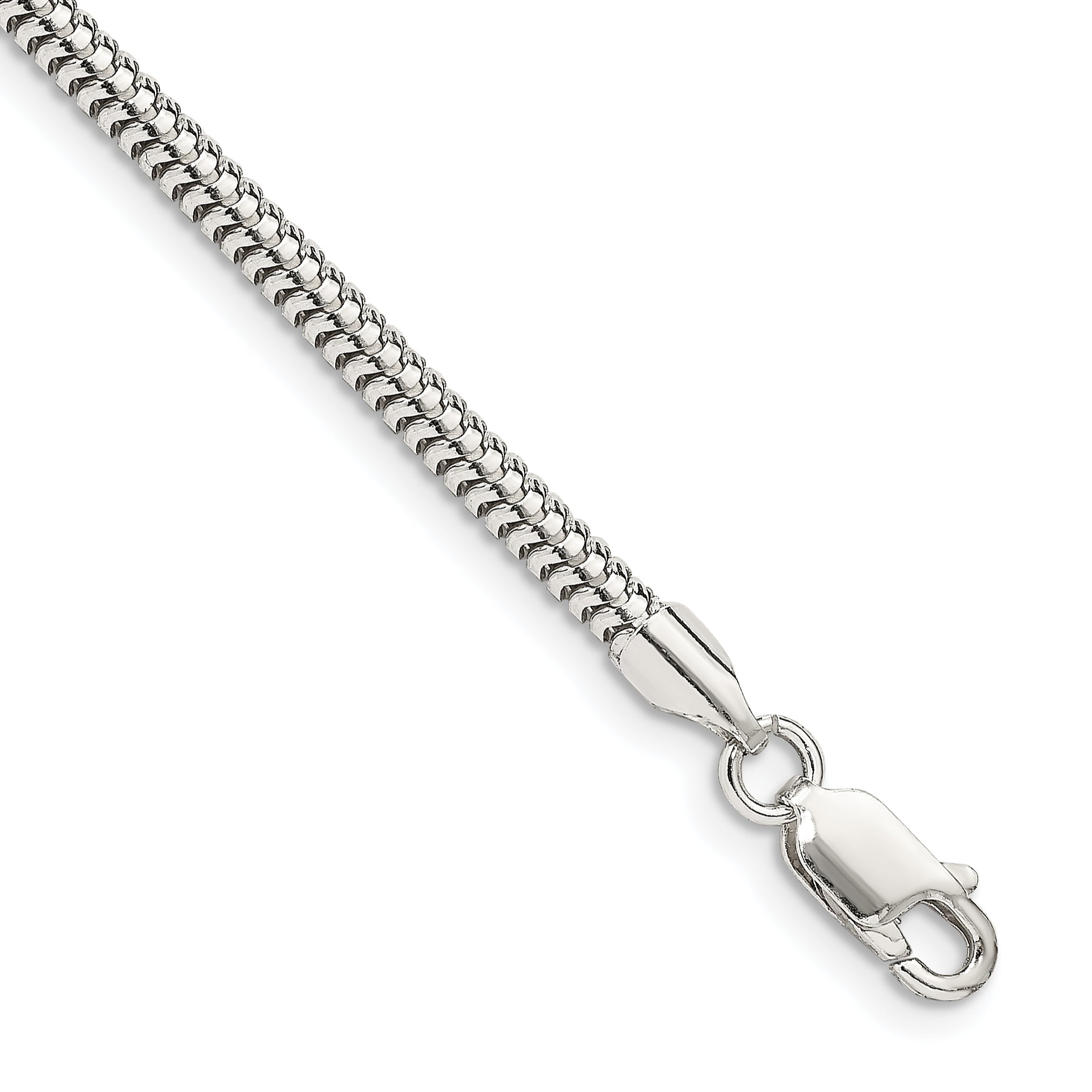 Sterling Silver 3mm Round Snake Chain Main image