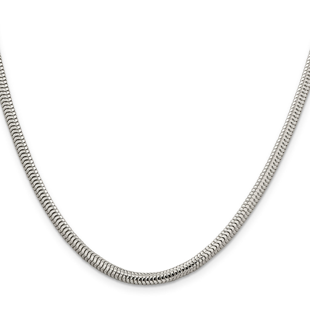 Sterling Silver Snake Chain Necklace 4mm