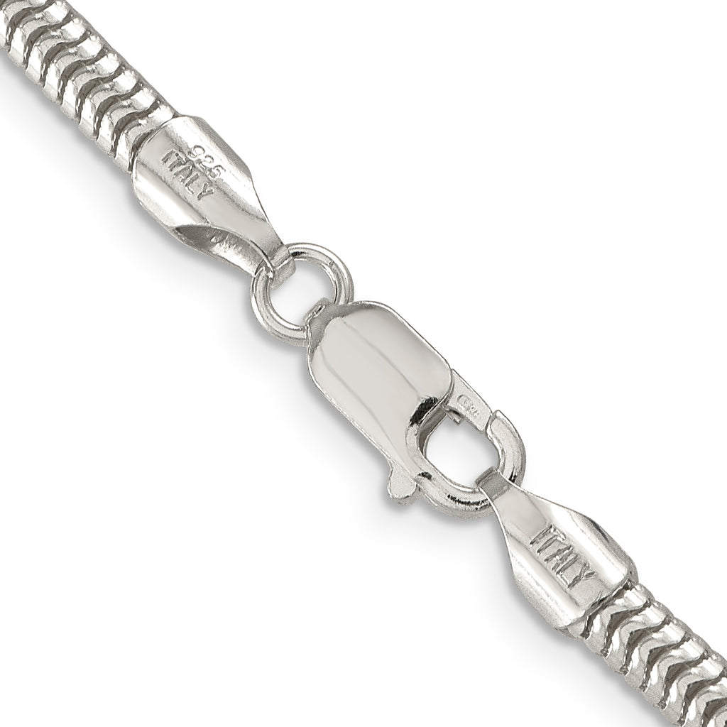 Sterling Silver Snake Chain Necklace 4mm