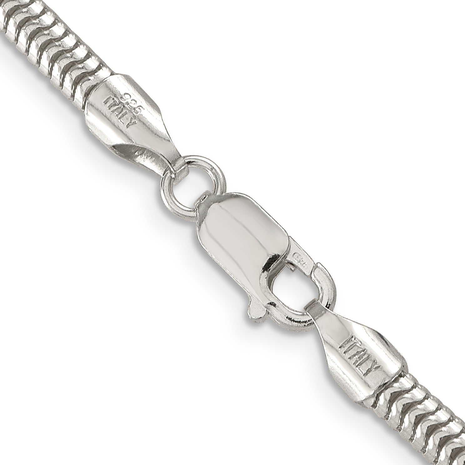 Sterling Silver Snake Chain Necklace 4mm
