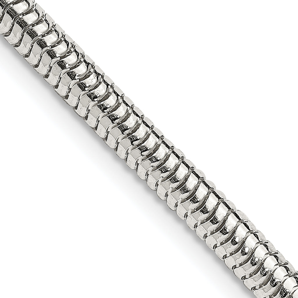 Sterling Silver Snake Chain Necklace 4mm