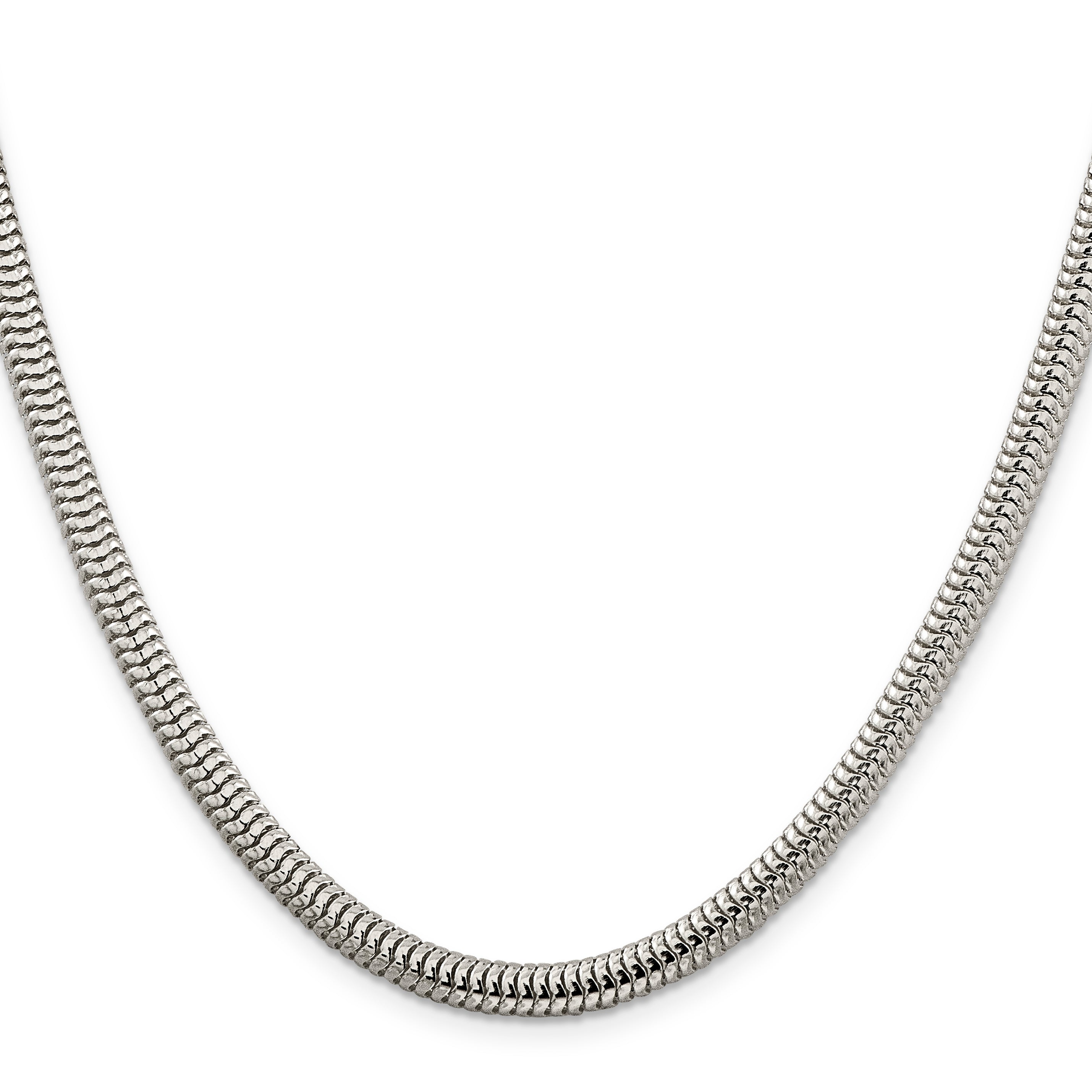 Sterling Silver Snake Chain Necklace 5mm Secondary image