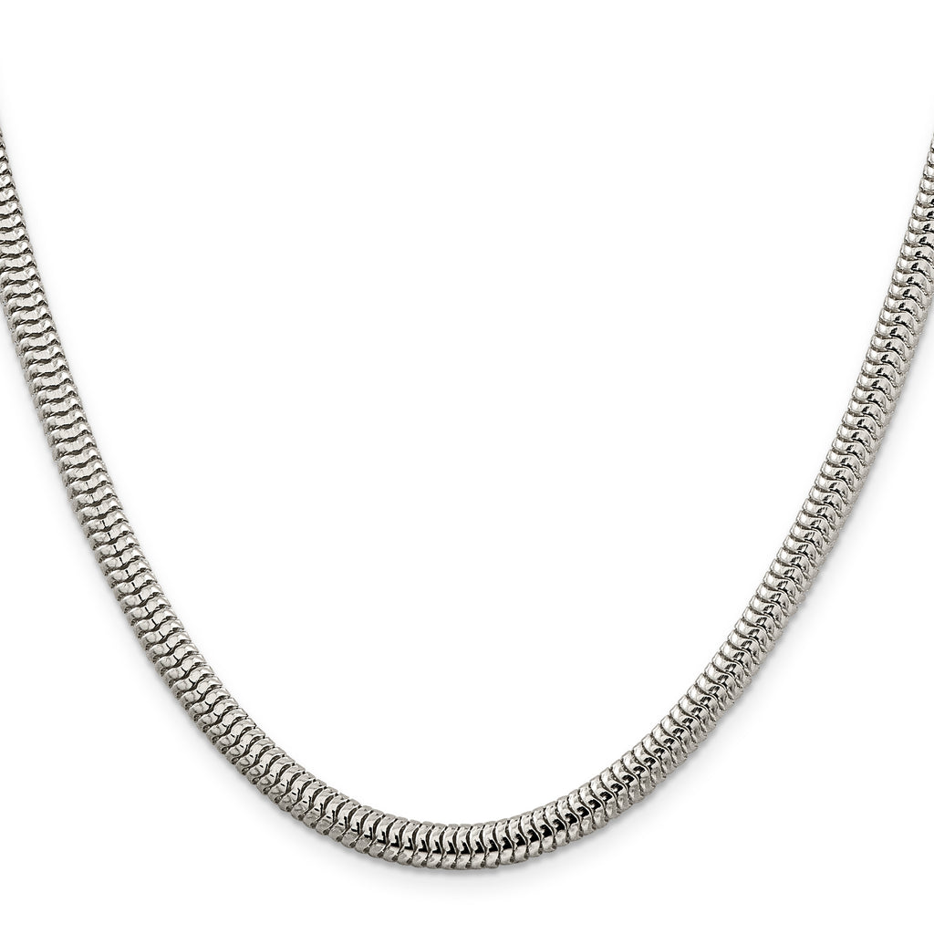 Sterling Silver Snake Chain Necklace 5mm