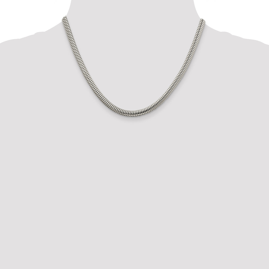 Sterling Silver Snake Chain Necklace 5mm