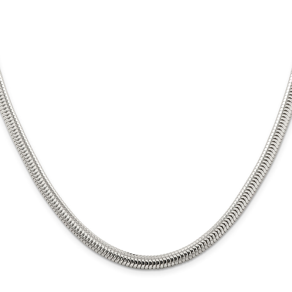 Sterling Silver Snake Chain Necklace 6mm