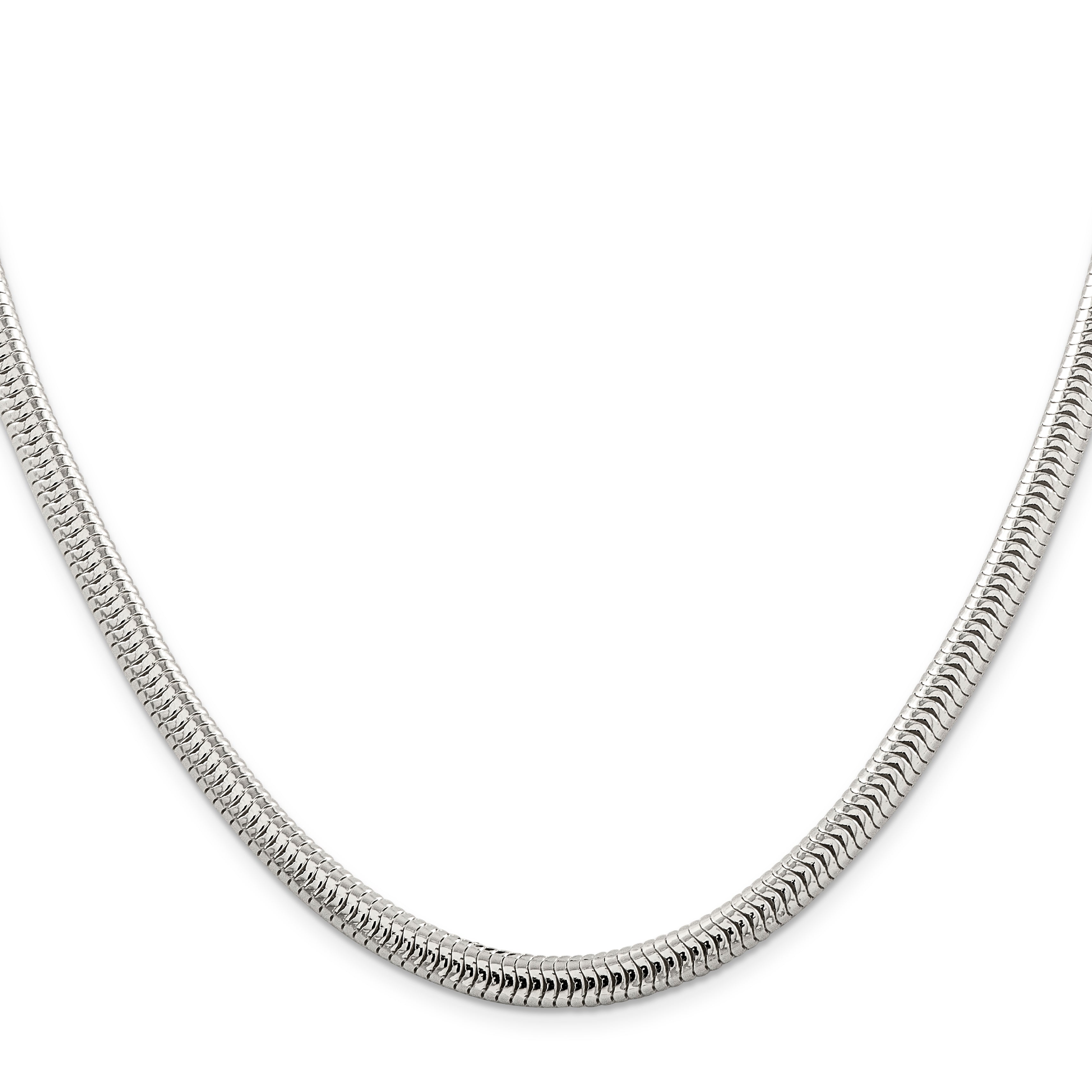 Sterling Silver Snake Chain Necklace 6mm