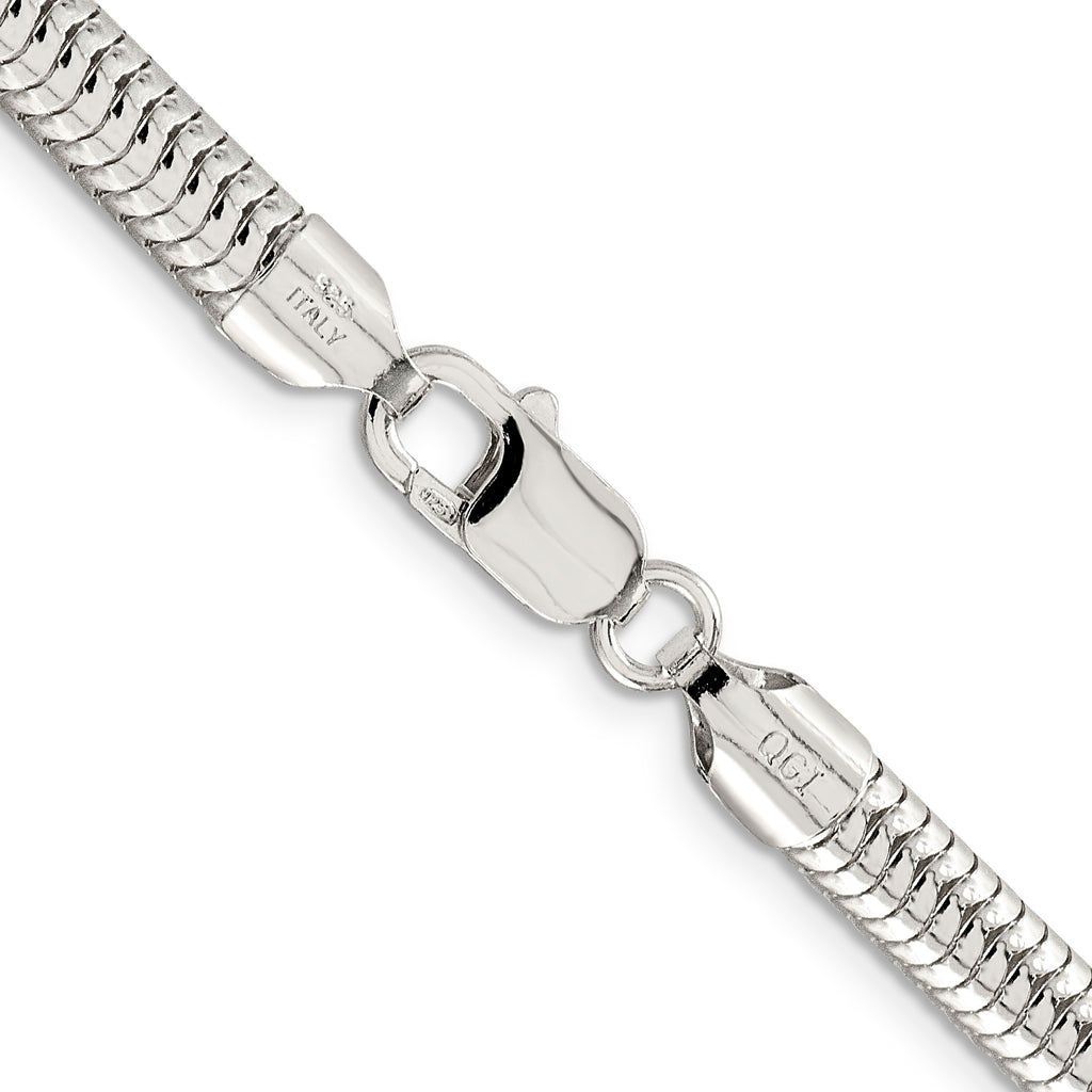 Sterling Silver Snake Chain Necklace 6mm