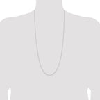 Sterling Silver 1mm Round Spiga Chain