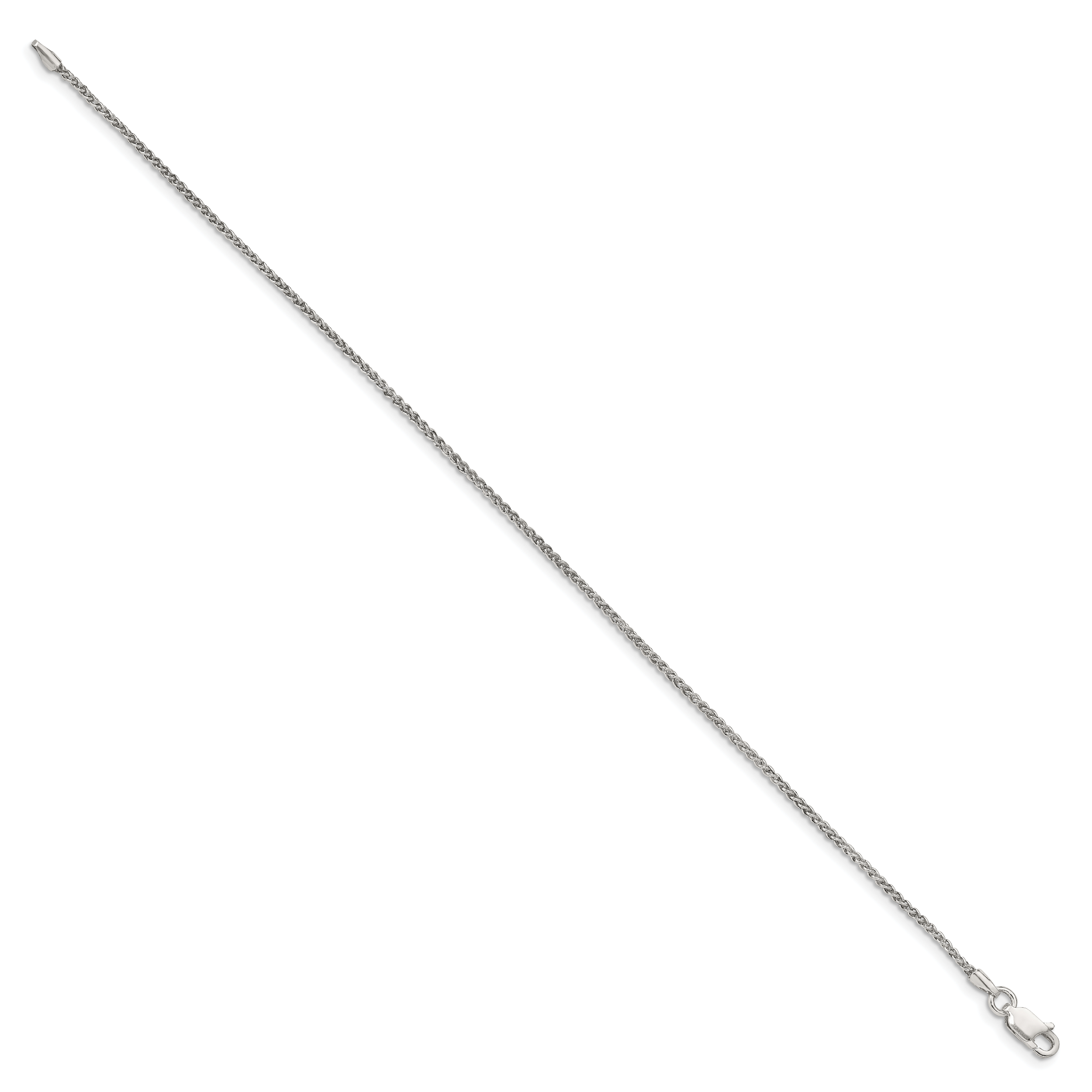 Sterling Silver 1.5mm Round Spiga Chain Secondary image