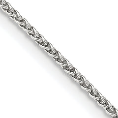 Sterling Silver 1.5mm Round Spiga Chain