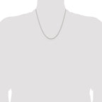 Sterling Silver 1.6mm Round Spiga Chain