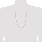 Sterling Silver 1.6mm Round Spiga Chain