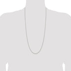 Sterling Silver 1.6mm Round Spiga Chain