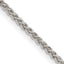 Sterling Silver Wheat Chain Necklace 1.75mm