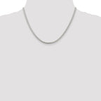 Sterling Silver Wheat Chain Necklace 3mm