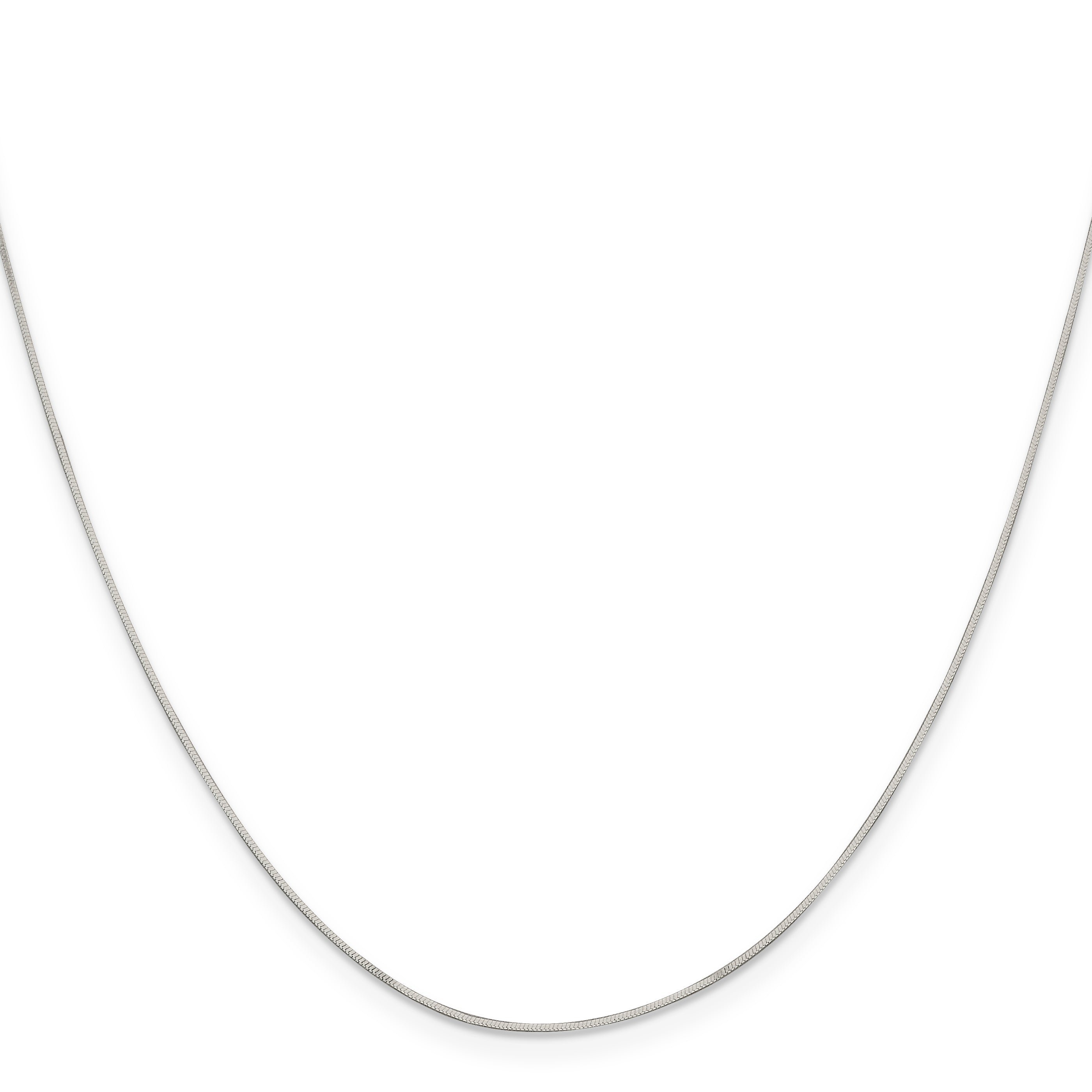 Sterling Silver Snake Chain Necklace 0.7mm Secondary image