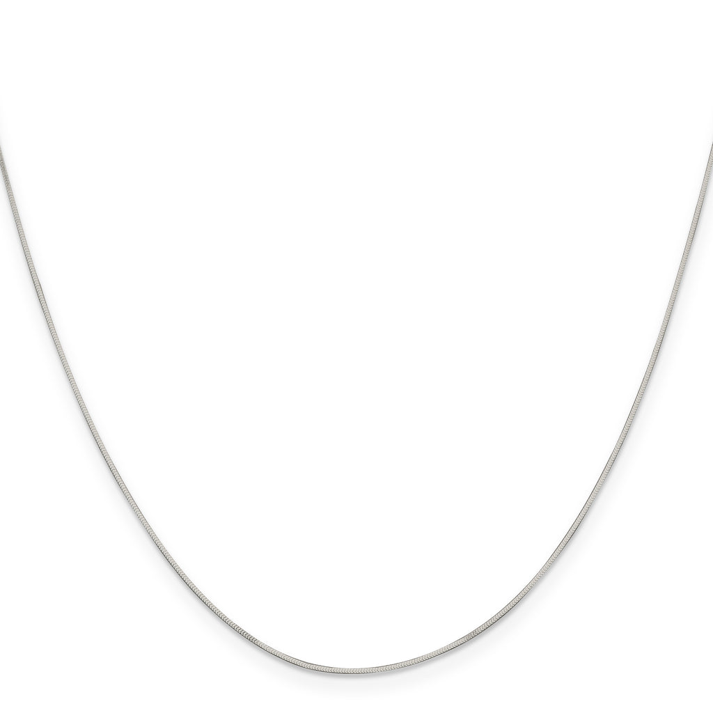 Sterling Silver Snake Chain Necklace 0.7mm