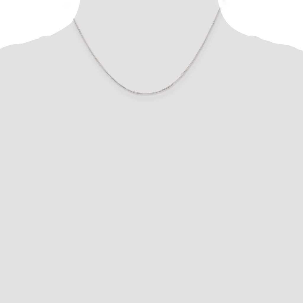 Sterling Silver Snake Chain Necklace 0.7mm