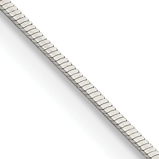 Sterling Silver Snake Chain Necklace 0.7mm
