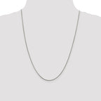 Sterling Silver .8mm Square Snake Chain