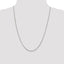 Sterling Silver .8mm Square Snake Chain
