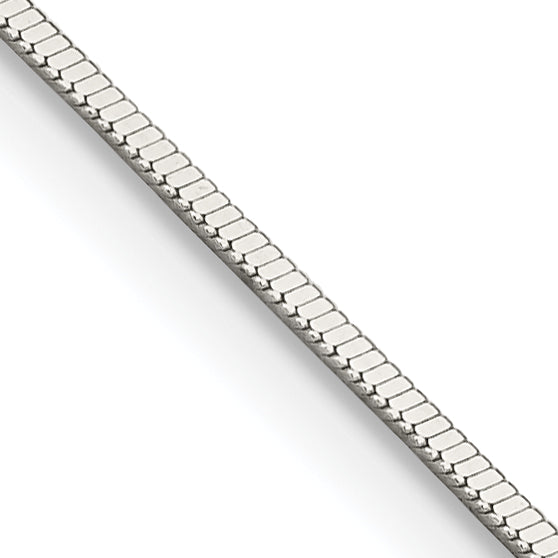 Sterling Silver Snake Chain Necklace 0.8mm