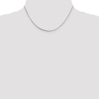 Sterling Silver Snake Chain Necklace 1mm